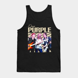 Purple Majesty Deep Band-Inspired Apparel Fit for Rock Royalty Tank Top